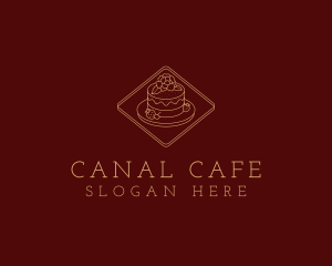 Dessert Bakery Cafe logo design