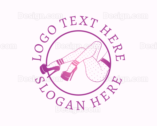 Sexy Lingerie Fashion Logo