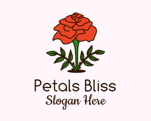 Rose Plant Badge logo