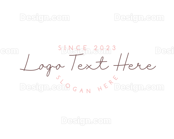 Classy Feminine Business Logo