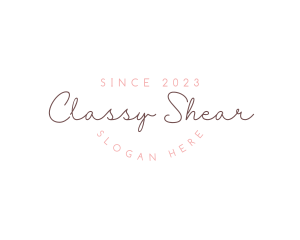 Classy Feminine Business logo design