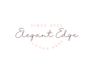 Classy Feminine Business logo design