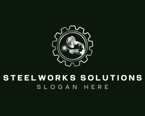 Welder Industrial Engineering logo design