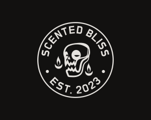 Skull Tattoo Seal logo design