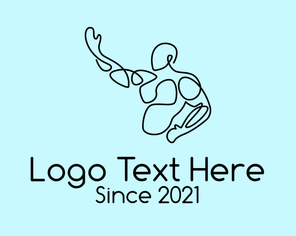 Working Out logo example 1