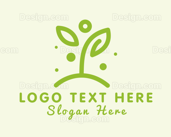 Human Vegan Nutritionist Logo