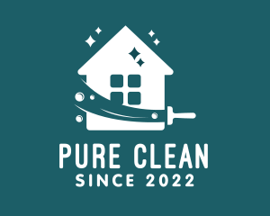 House Cleaning Maintenance  logo design