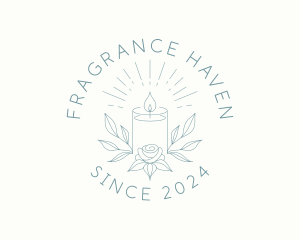 Scented Candle Decor logo design