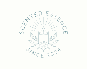 Scented Candle Decor logo design