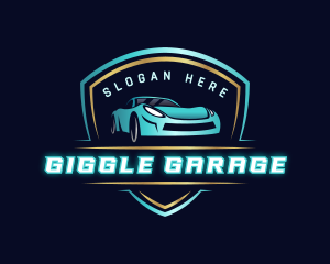 Automotive Dealership Garage logo design