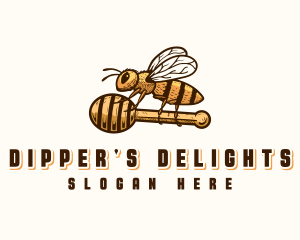 Honey Bee Dipper logo