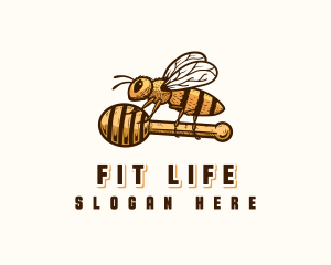 Honey Bee Dipper logo