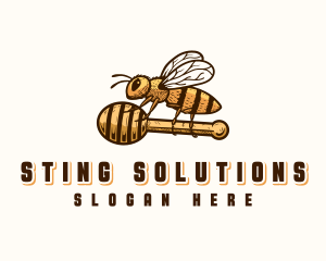 Honey Bee Dipper logo