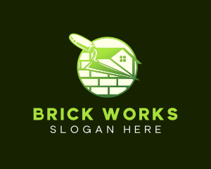 Brick Masonry Builder logo design