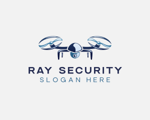 Security Surveillance Drone  logo design