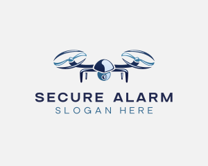 Security Surveillance Drone  logo design