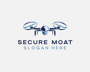 Security Surveillance Drone  logo design