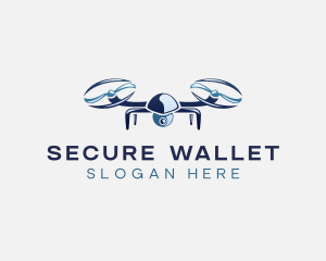 Security Surveillance Drone  logo design