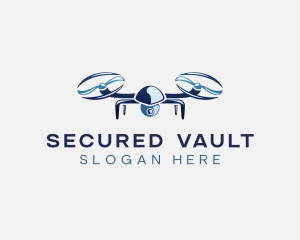 Security Surveillance Drone  logo design