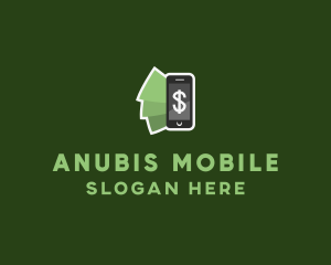 Mobile Money Online logo design