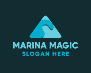 Sea Wave Resort logo design