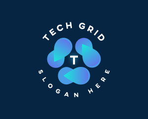 Cyber Tech Startup logo design