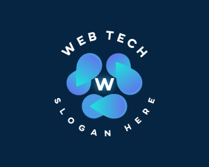 Cyber Tech Startup logo design