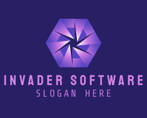 Tech Hexagon Software logo design