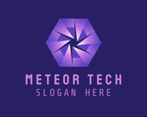 Tech Hexagon Software logo design