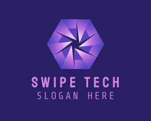 Tech Hexagon Software logo design