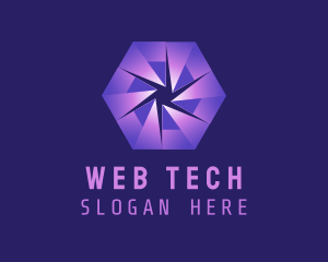 Tech Hexagon Software logo design