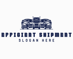 Logistics Delivery Vehicle logo design