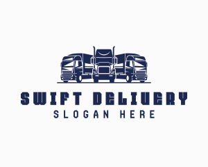 Logistics Delivery Vehicle logo design