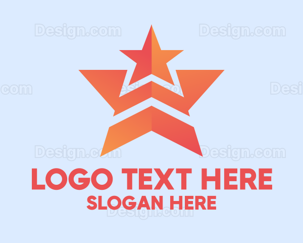 Orange Double Star Logo