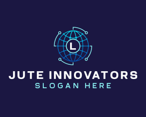 Globe Technology Innovation logo design