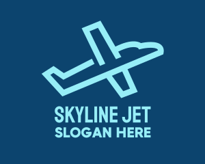 Blue Jet Takeoff logo
