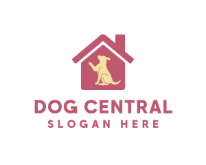 Dog House Vet logo design