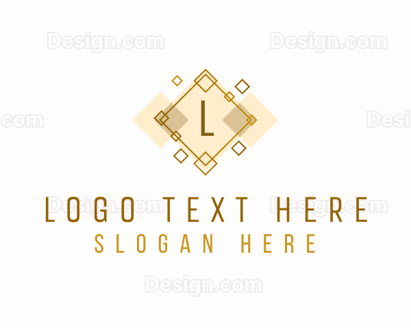 Gold Luxury Jeweler Logo