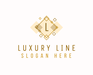 Gold Luxury Jeweler logo design