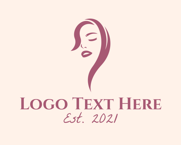 Female Hairstylist Salon logo