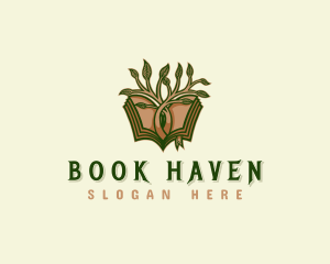 Tree Wisdom Book logo design