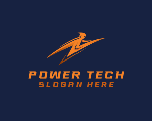 Fast Electric Human logo