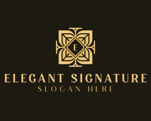 Elegant Floral Boutique logo design