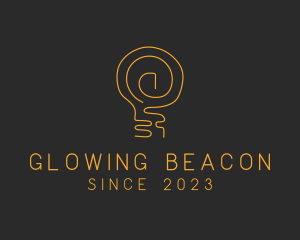 Gold Bulb Lamp logo