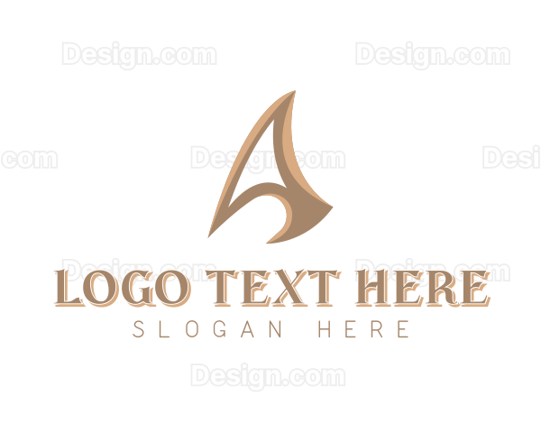 Upscale Brand Letter A Logo