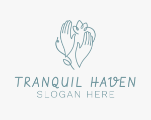 Relaxing Massage Hands logo