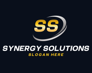Modern Swoosh Automotive logo