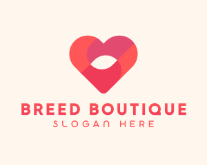 Love Heart Dating Boutique  logo design