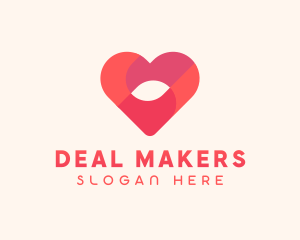 Love Heart Dating Boutique  logo design