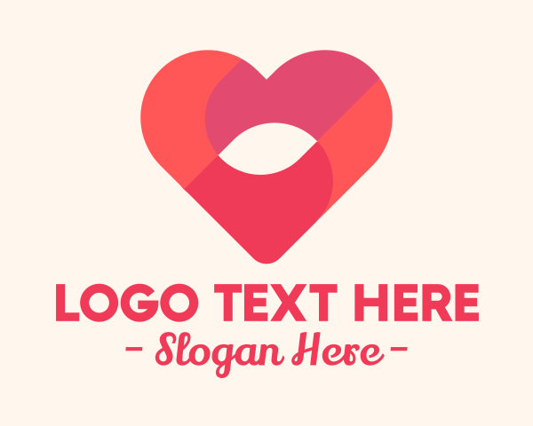 Heart logo example 1